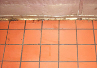 Congealed Oils and Fats on Floor